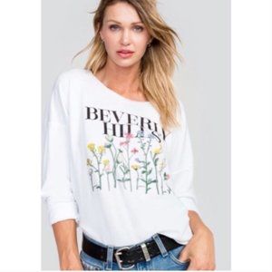 NWT Wildfox Beverly Hills Women's Sweatshirt